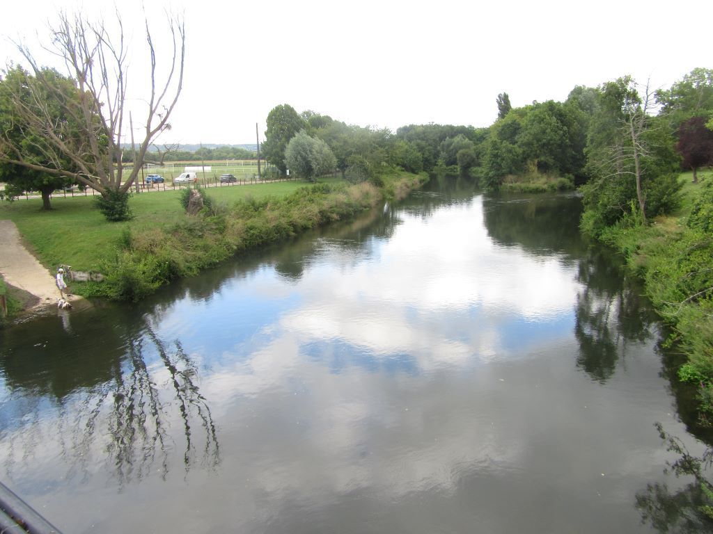 Rivière de l'Eure à Léry près de Léry-Poses